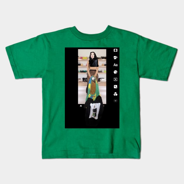 lifter Kids T-Shirt by ephemeral city and cloth